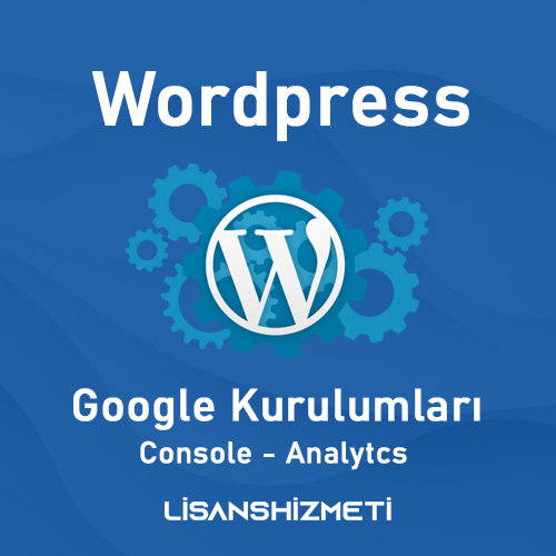 wordpress google ekleme